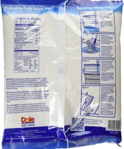 Dole Soft Serve Mix pineapple, 4.40 lbs 4.40 Pound (Pack of 1) 21 91LUK7ORSYL