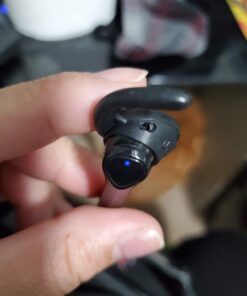 EarBuddyz 2.0 Ear Hooks and Covers Accessories Compatible with Apple AirPods 1 & 2 or EarPods Headphones/Earphones/Earbuds (3 Pairs) (Black) Black 36 91Lql2Zy6wL