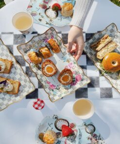 Talking Tables Truly Alice Food Serving Platter 12" x 7.5" a Tea Party Birthday, Multicolor 1 15 91LrnhCzZlS
