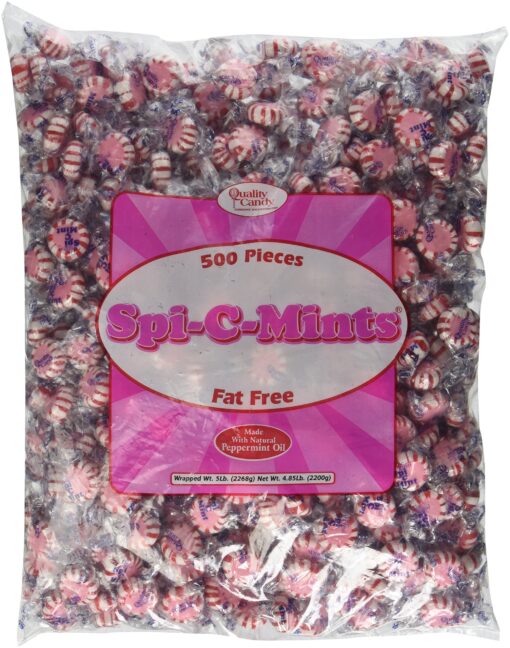 Quality Candy Company Spi-C-Mints, 5 Pounds