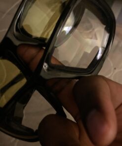 Radians XT1-11 Extremis Full Black Frame Safety Glasses with Clear Anti-Fog Lens 31 91Lun2MVw9L