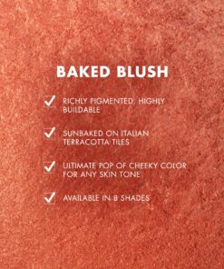 Milani Baked Blush - Luminoso (0.12 Ounce) Cruelty-Free Powder Blush - Shape, Contour & Highlight Face for a Shimmery or Matte Finish 0.12 Ounce (Pack of 1) 36 91Lw5pYsnhL