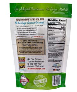 Diabetic Kitchen Cinnamon Pecan Granola Cereal - Low Carb Snacks w/Prebiotics & No Added Sugar - No Erythritol, 3 Net Carbs & Gluten-Free 20 91M5FH1bhKL 1