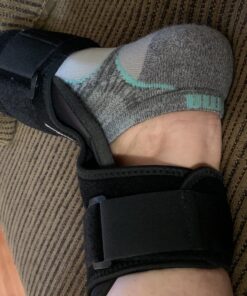 Copper Compression Plantar Fasciitis Night Splint - Drop Foot Orthopedic Brace and Dorsal Planter Fasciitis for Right or Left Foot. Night Splints Support Sleep, Recovery, Tendonitis, Arthritis 19 91MBb16h0EL