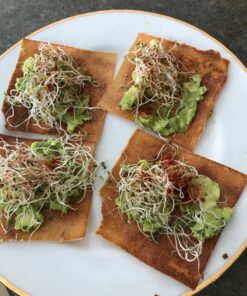 NUCO DUO Certified Organic, SHELF STABLE, All Natural, Paleo, Gluten Free, Vegan Non-GMO, Kosher Raw Veggie NUCO Coconut Wraps. NO Salt Added Low Carb and Yeast Free 10 Count Various Quantities Original 2.47 Ounce (Pack of 2) 43 91MMKM8jaML