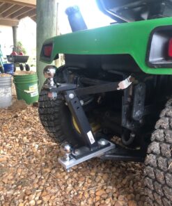 Great Day Lawn-Pro Hi-Hitch - Lawnmower Towing Hitch - Aluminum Construction - Black Powder-Coated Finish, LNPHH650 56 91MMZWrgtnL