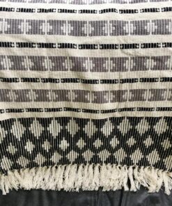 DII California Casual, Colby Southwest Woven Throw, Black & Gray, 50x60 50x60" 49 91MNuZQeSgL 2