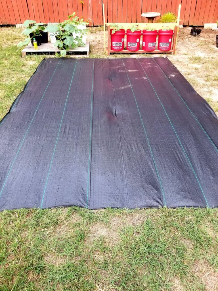 Premium 5oz Pro Garden Weed Barrier Landscape Fabric By ECOgardener