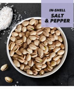 Wonderful Pistachios In Shell, Salt & Pepper, 48 Ounce Resealable Bag, Healthy Snack, Protein Snack, Pantry Staple (48 oz) 48 Ounce (Pack of 1) 22 91Md9MlMoEL