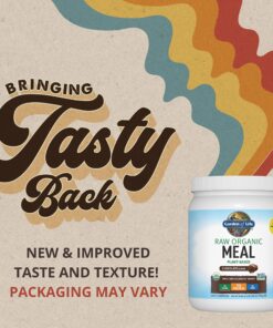 Alternative view of Garden of Life Vegan Protein Powder - Raw Organic Meal Replacement Shakes - Chocolate - Pea Protein, Greens and Probiotics for Women and Men, Plant Based Dairy Free All in One Shake, 14 Servings 1.19 Pound (Pack of 1)