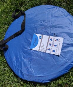 iCorer Automatic Pop Up Instant Portable Outdoors Quick Cabana Beach Tent Sun Shelter Blue 34 91MhPLVVMOL