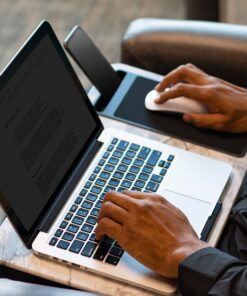 LAPGEAR Home Office Lap Desk with Device Ledge, Mouse Pad, and Phone Holder - Silver Carbon - Fits up to 15.6 Inch Laptops - Style No. 91585 30 91MjbpWjFZL