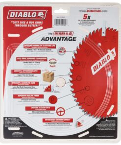 Diablo D1260X 12-Inch by 60t 1in Arbor Combination Saw Blade 14 91MnoXizfIL