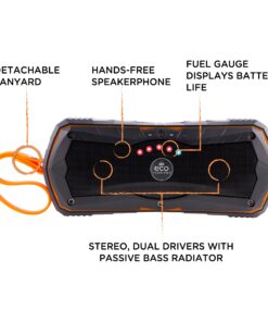 EcoSurvivor Bluetooth Speaker, Built in Battery Backup, 34425 7 91Mod4OaygL