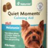 NaturVet Quiet Moments Calming Aid Plus Melatonin 180 Soft Chews 13.9OZ 39 91Mq0XSMjIL