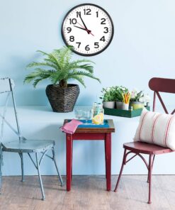 The Ultimate Wall Clock - 14" Atomic, Black, Easy to Read, Perfect for Home, Office, School, Indoor / Outdoor 14” Atomic 28 91MvWRNKjtL 1