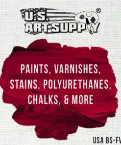 U.S. Art Supply Variety Pack Foam Sponge Wood Handle Paint Brush Set (Value Pack of 20 Brushes) - Lightweight, Durable and Great for Acrylics, Stains, Varnishes, Crafts, Art 11 91MvrM7hKQL