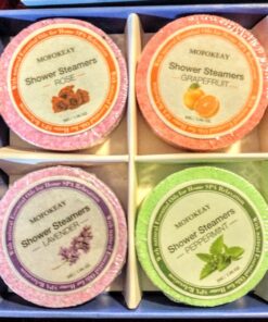 Shower Steamers, Shower Bombs Aromatherapy Relaxing Gift for Women, 8Pcs Essential Oil Bath Bomb Scent Steamer Fizzies for Mom Female Friends Christmas Valentines Mothers Day Ideas Set 38 91Mypl cfaL