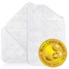 iLuvBamboo Waterproof Changing Pad Liners (Mom’s Choice Gold Award Winner) 3 Pack Thicker, Longer & Wider Changing Table Cover -Portable,Reusable & Washable Diaper Change Mat for Baby Gifts & Showers 14x27 Inch (Pack of 3) 41 91N33wWEOxL 2