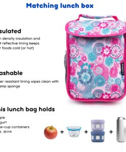 J World New York Kids' Lollipop Rolling Backpack & Lunch Bag Set, Blue Raspberry, One Size 23 91N9EOBvtlL
