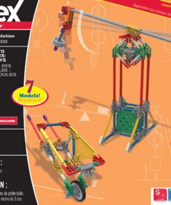 Alternative view of K'NEX Education - Intro to Simple Machines: Levers and Pulleys Set – 178 Pieces – For Grades 3-5 – Construction Education Toy Levers & Pulleys