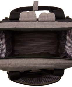 Backpack Diaper Bag Wide Open Design with Stroller Straps Changing Pad & Insulated Pockets for Both Mom & Dad 30 91NEnE1L1L 1