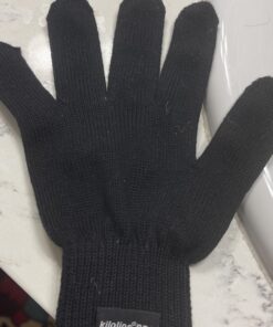 Kiloline Professional Heat Resistant Glove for Hair Styling Heat Blocking for Curling, Flat Iron and Curling Wand Suitable for Left and Right Hands 28 91NJKTmla L