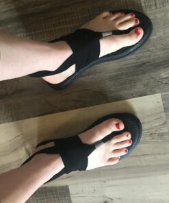 Sanuk Women's Yoga Sling 2 Sandal 8 Black 27 91NMaahhZL