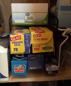 Deco Brothers Wrap Organizer Rack for Kitchen Cabinet, 3 Tier, Bronze 30 91NQqHOTL