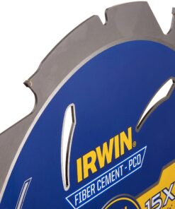 IRWIN 10-Inch Circular Saw Blade, Fiber Cement PCD, 6-Tooth (4935624) 10" 6T 7 91NXAdBZgJL