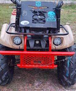 Safego 4inch Round led lights Bar 2Pcs 27w Waterproof Flood Beam Led Pod lights Work Light 12v led lights Off Road Lights Driving Light for Truck Suv Atv Tractor Boat R27W 29 91NZwgVpQgL