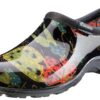 Sloggers Waterproof Garden Shoe for Women – Outdoor Slip-On Rain and Garden Clogs with Premium Comfort Support Insole 9 Midsummer Black