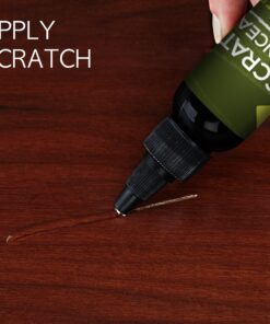 WearMax® Hardwood Flooring Scratch Repair Touch up & Remover for Eliminating White Lines from Wood Floors, Clear 23 91NgCTyowL