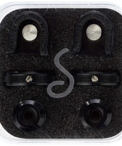 Schaller 14010401 Security Straplocks, Black Chrome 32 91NkNdSZxCL