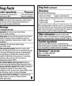 Dermoplast First Aid Spray, Analgesic & Antiseptic Spray for Minor Cuts, Scrapes and Burns, 2.75 Ounce (Packaging May Vary) 34 91NqKFcXySL 3
