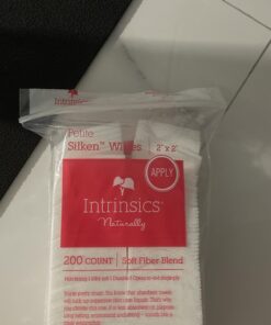 Intrinsics 407300 Petite Silken Wipes - 2"x2", 4-ply Blend of Soft Fibers, 200 Count 46 91NrR8hxadL