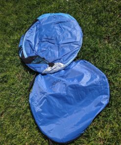 iCorer Automatic Pop Up Instant Portable Outdoors Quick Cabana Beach Tent Sun Shelter Blue 35 91NxjQjYEL