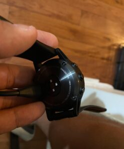 Garmin fēnix 5, Premium and Rugged Multisport GPS Smartwatch, Slate Gray/Black Band, 47 MM Watch Only Slate Gray with Black Band 47mm 52 91OA2KA1LeL