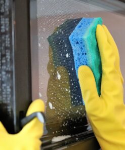 O-Cedar Scrunge Multi-Use (Pack of 6) Non-Scratch, Odor-Resistant All-Purpose Scrubbing Sponge Safely Cleans All Hard Surfaces in Kitchen and Bathroom, 6 Count (Pack of 1), Blue 6 Count (Pack of 1) 41 91OAwzNXOqL