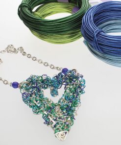 The Beadsmith Petite Aluminum Wire – 18 Gauge – 39 feet – Silver Color – Bendable Craft Wire Used to Jewelry Making, Wire Wrapping, Sculpting, Floral, Modeling and Other DIY Arts & Crafts 14 91OCvnEzJrL