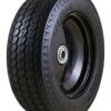 Universal Fit 00210, Flat Free, Hand Truck All Purpose Utility Tire, 4.10/3.50-4" 8 91OSwHdgPNL