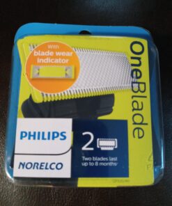 Philips Norelco Genuine OneBlade Replacement Blades, 2 Count, QP220/80 40 91OaiGSXqbL