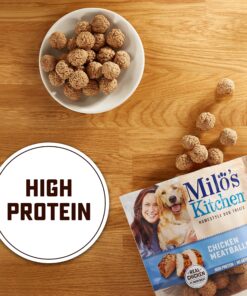 Milo's Kitchen Dog Treats, Chicken Meatballs, 18 Ounce 18 Ounce (Pack of 1) 25 91Od cKc6kL
