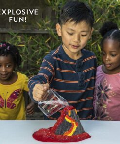 NATIONAL GEOGRAPHIC Earth Science Kit - Over 15 Science Experiments for Kids, Crystal Growing Kit, Volcano Science Kit, Dig Kits & Gemstones, STEM Project Toy for Boys and Girls (Amazon Exclusive) 25 91OkChK86 L