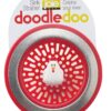 MSC International 89303 Joie Doodle Doo Kitchen Sink Strainer Basket, Rooster, 4.5-inch, Red 10 91OkxsINUwL