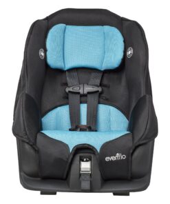 Evenflo Tribute LX 2-in-1 Lightweight Convertible Car Seat, Travel Friendly (Neptune Blue) Neptune Blue 22 91Oybid7DML
