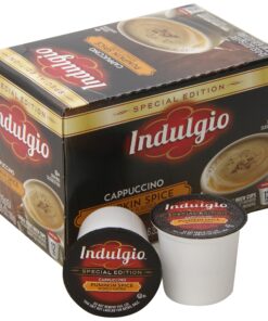 Alternative view of Indulgio Pumpkin Spice Cappuccino Special Edition for Keurig K-Cup Brewers, 12 Count (Pack of 6)