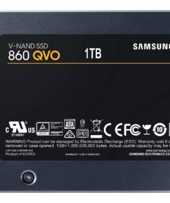 SAMSUNG 860 QVO 1TB Solid State Drive (MZ-76Q1T0B/AM) V-NAND, SATA 6Gb/s, Quality and Value Optimized SSD Single 33 91P6gmgefxL