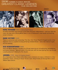 Alternative view of TCM Greatest Classic Film Collection: Legends - Bette Davis (Now, Voyager / Dark Victory / Old Acquaintance / Jezebel) DVD 
                             
                            April 5, 2011