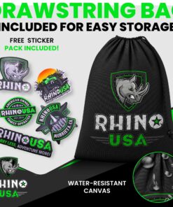 RHINO USA Bungee Cords with Hooks - Heavy Duty Outdoor 28pc Assortment with 4 Free Tarp Clips, Drawstring Organizer Bag, Canopy Ties & Ball Bungees Bungee Cord Set 34 91PNqR5ktL